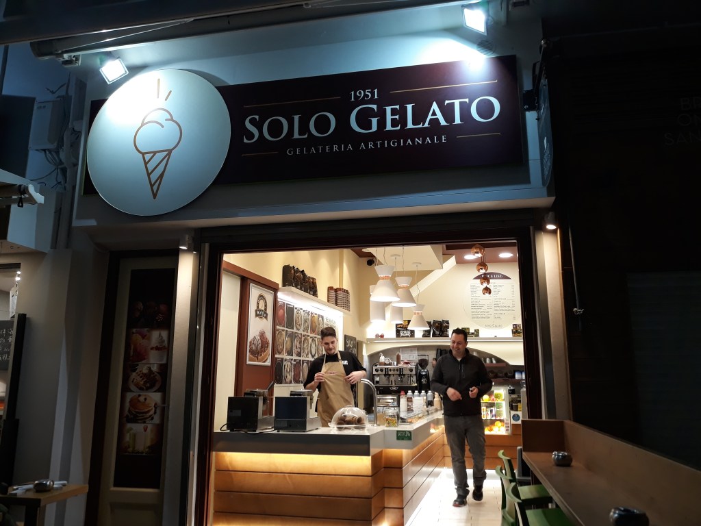 Solo Gelato Gelateria – Thira,&nbsp;Greece
